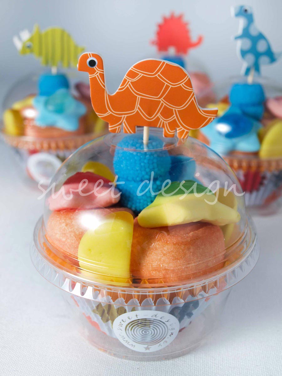 Vasito Cupcake de Dinosaurios - Sweet Design