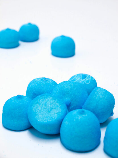 Chuches azules de nube esponjitas