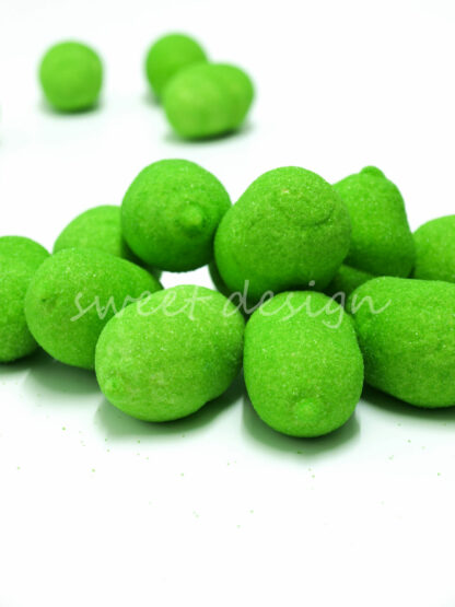 Melones de espuma dulce chuches verdes