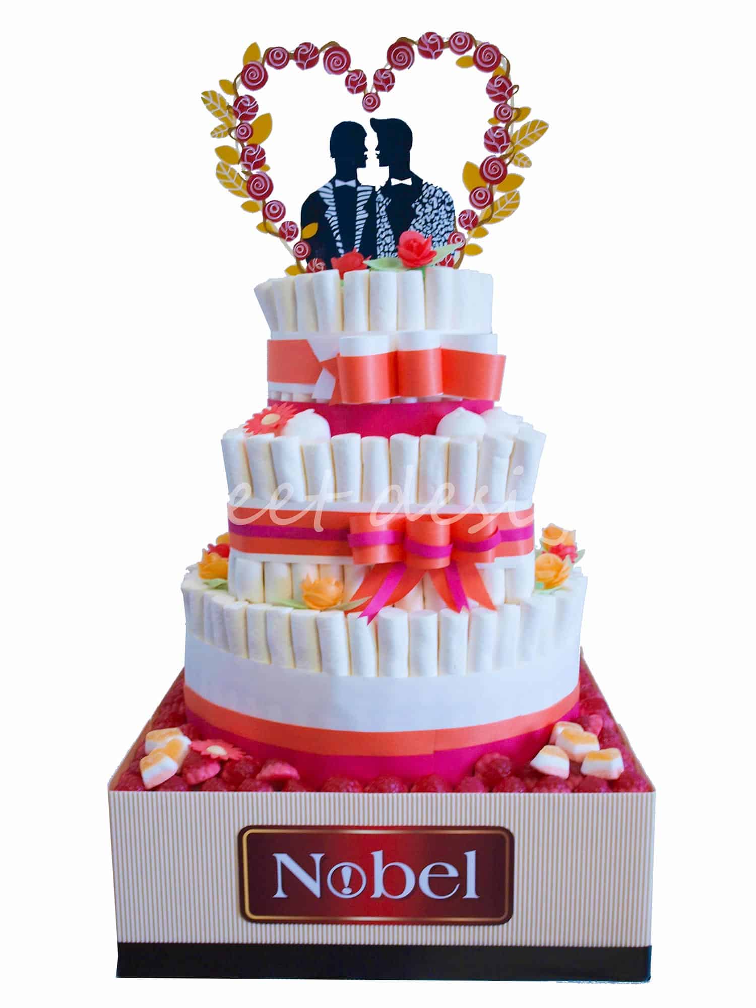Tarta de Chuches para Acción Promocional de Nobel - Sweet Design