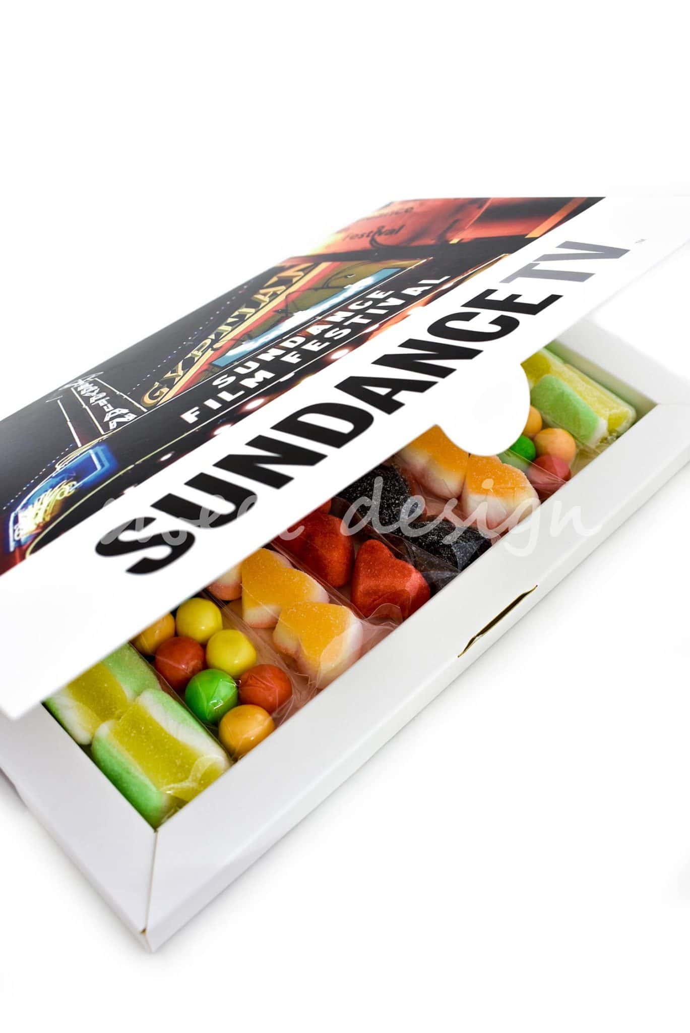 Caja de Chuches para Sundance - Sweet Design - Regalos Corporativos