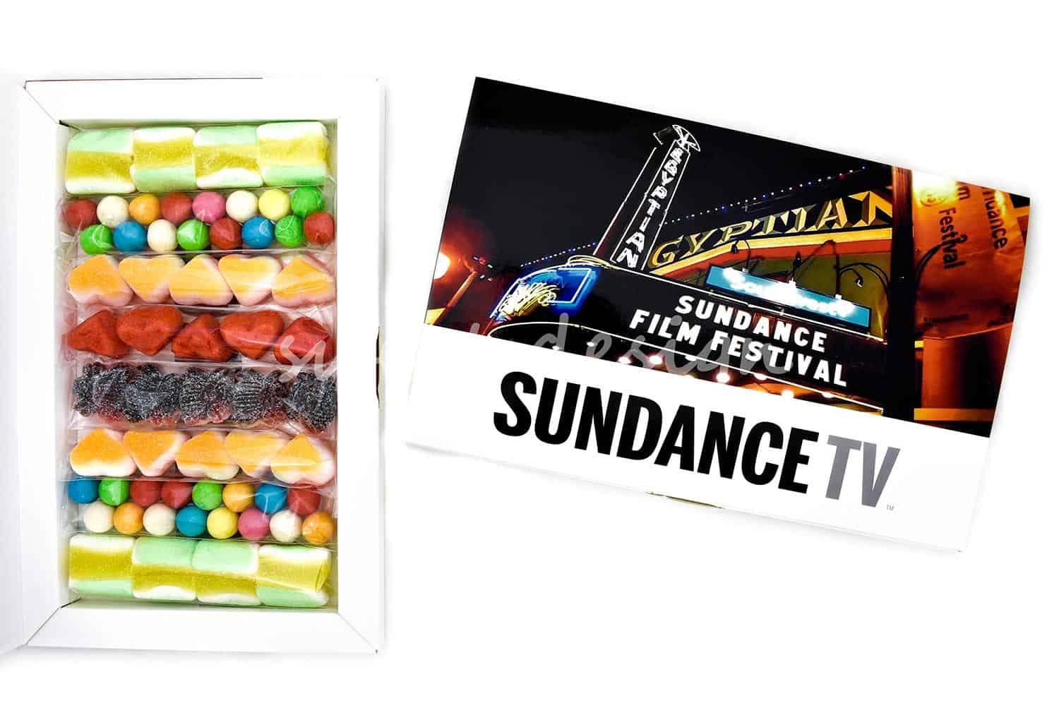 Caja de Chuches para Sundance - Sweet Design - Regalos Corporativos