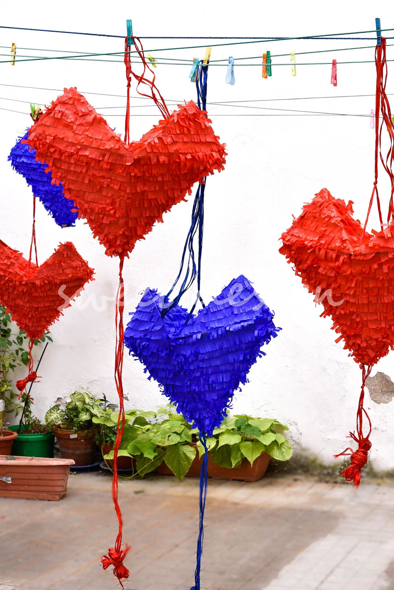 Piñata Artesana con forma de Corazón - Sweet Design